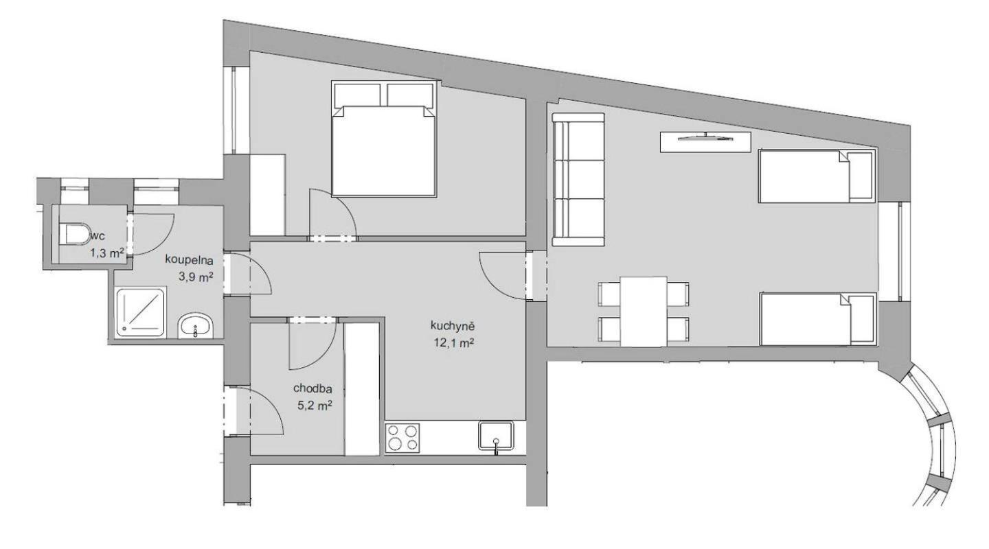 Apartmany Na Trojce Žatec Exterior foto