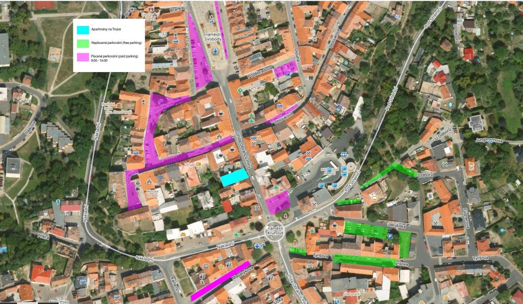 Apartmany Na Trojce Žatec Exterior foto